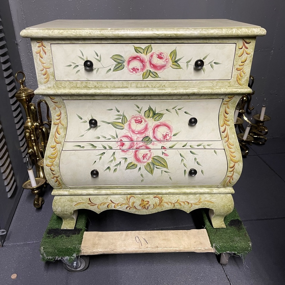 Hand Painted Nightstand